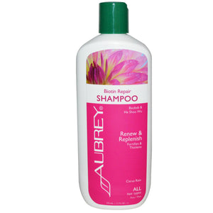 Aubrey Organics Biotin Repair Shampoo Citrus Rain 325ml