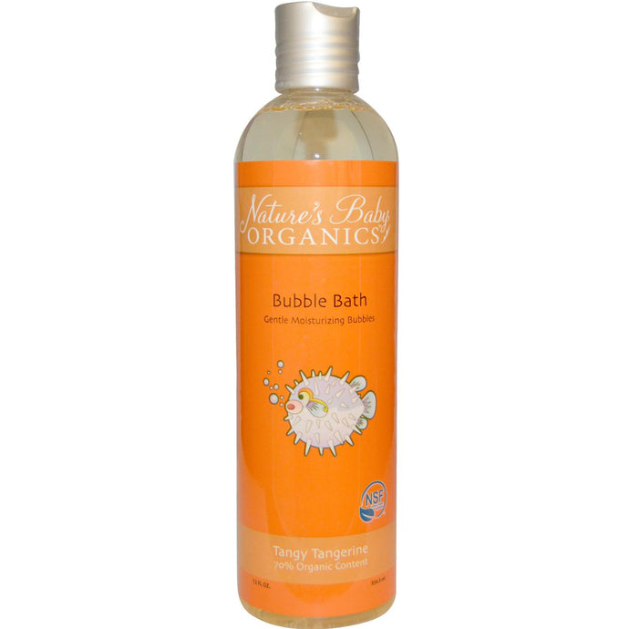 Nature's Baby Organics Bubble Bath Tangy Tangerine 354.9ml