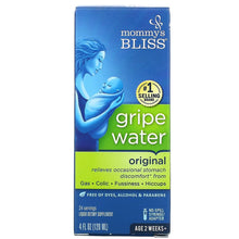 Load image into Gallery viewer, Mommy&#39;s Bliss, Gripe Water, Original, Age 2 Weeks+, 4 fl oz (120 ml)