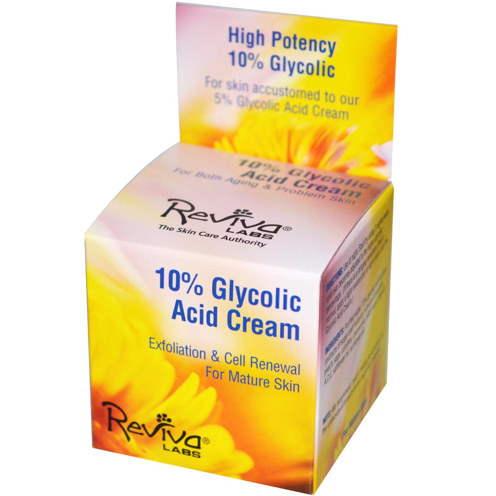 Reviva Labs, Glycolic Acid Cream, 42 grams