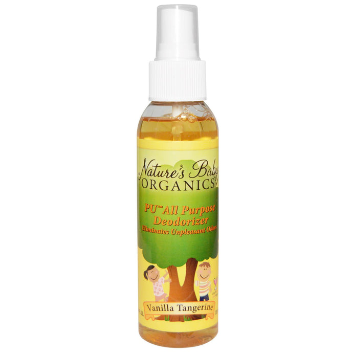 Nature's Baby Organics PU All Purpose Deodorizer Vanilla Tangerine 120ml
