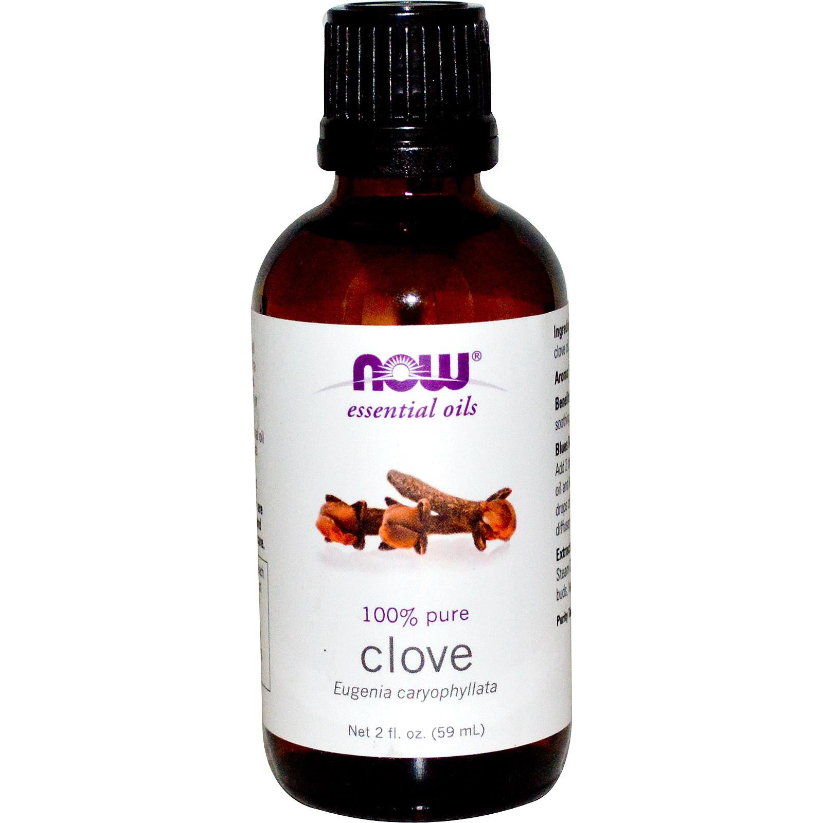 Now Foods Essential Oils Clove 59ml 2 fl oz