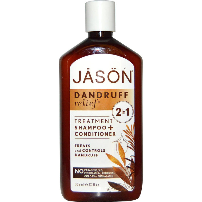 Jason Natural Dandruff Relief Shampoo & Conditioner 355ml 12 fl oz