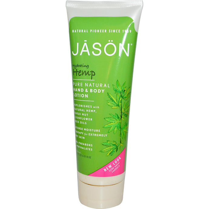 Jason Natural Hand & Body Lotion Hydrating Hemp 227g