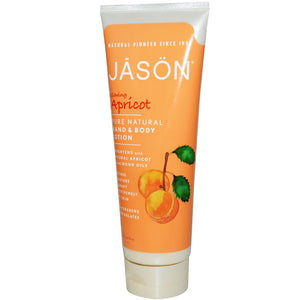 Jason Natural Hand & Body Lotion Glowing Apricot 227g