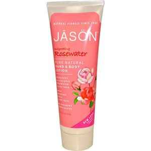 Jason Natural Hand & Body Lotion Rosewater 227g