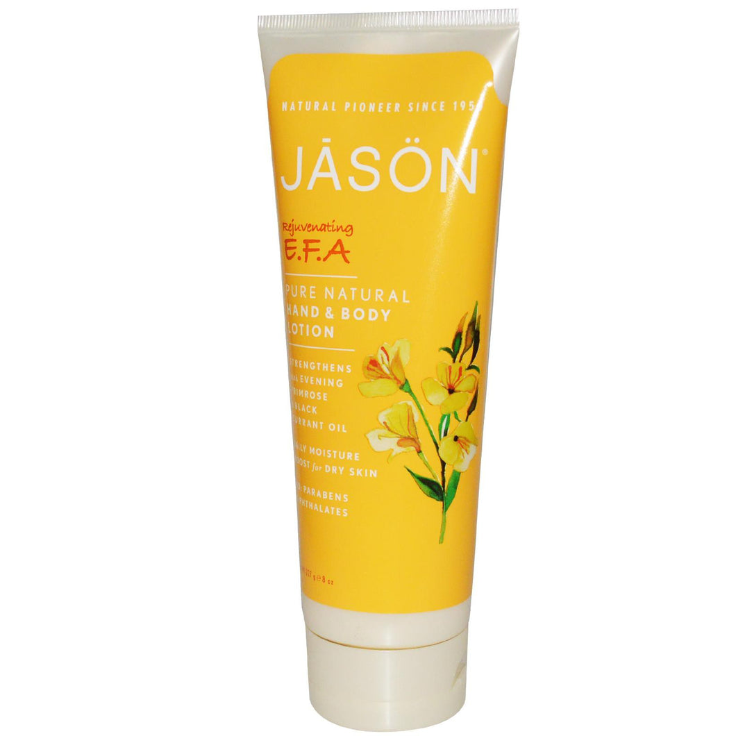 Jason Natural Hand & Body Lotion Rejuvenating E F A 227g