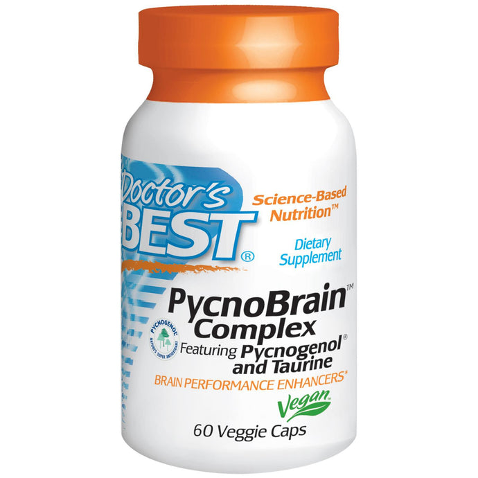 Doctor's Best PycnoBrain Complex 60 Veggie Capsules