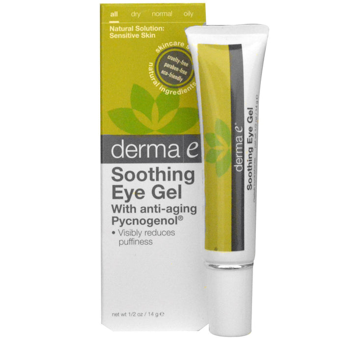 Derma E Soothing Eye Gel with Anti Aging Pycnogenol 14g