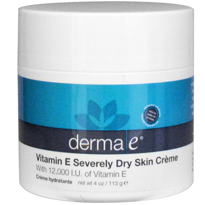 Derma E Vitamin E Severly Dry Skin Creme 113g 4 oz