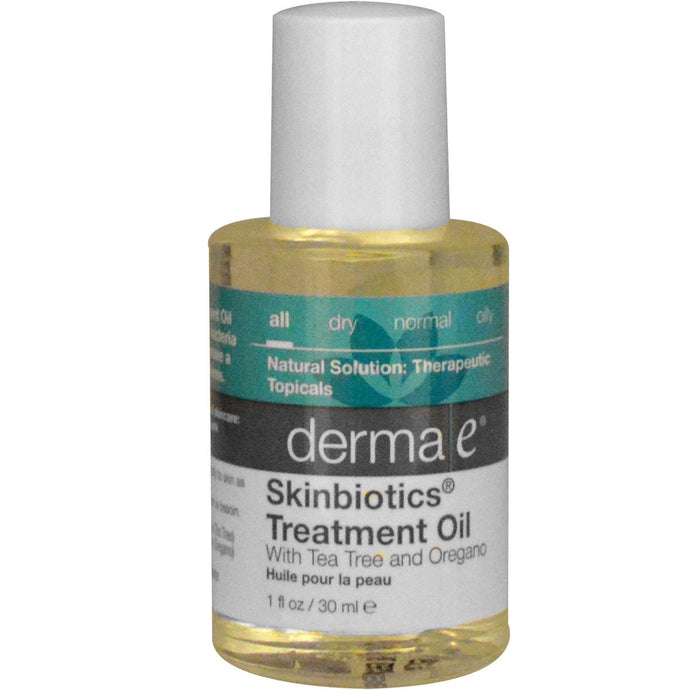 Derma E Skinbiotics Treatment Oil with Tea Tree & Oregano 30ml 1 fl oz