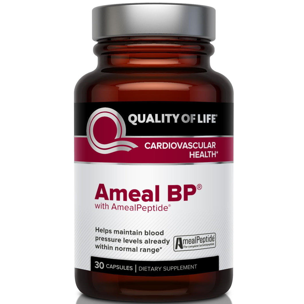 Quality of Life Labs Ameal BP Cardiovascular Health 30 Capsules