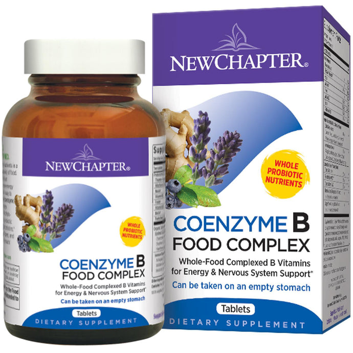 New Chapter Coenzyme B Food Complex 180 Tablets