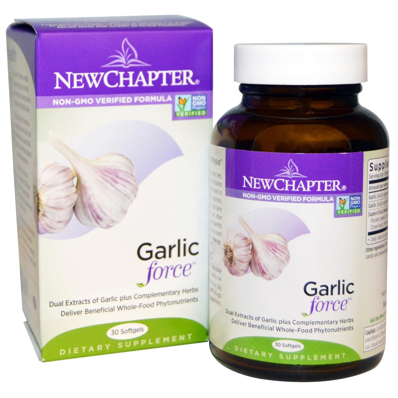 New Chapter Garlic Force 30 Softgels