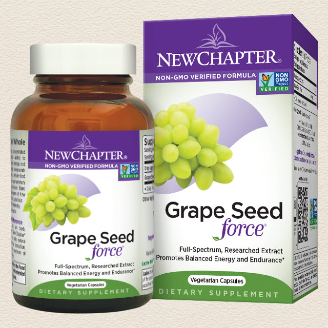 New Chapter Grape Seed Force 30 Veggie Capsules