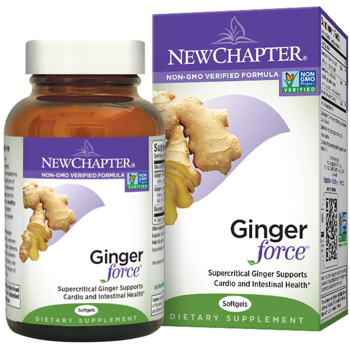New Chapter Ginger Force 60 Softgels