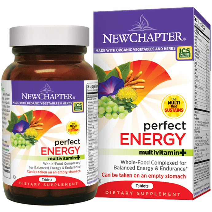 New Chapter Perfect Energy Multivitamin 72 Tablets