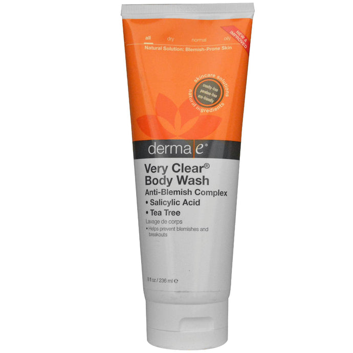 Derma E Very Clear Body Wash 236ml