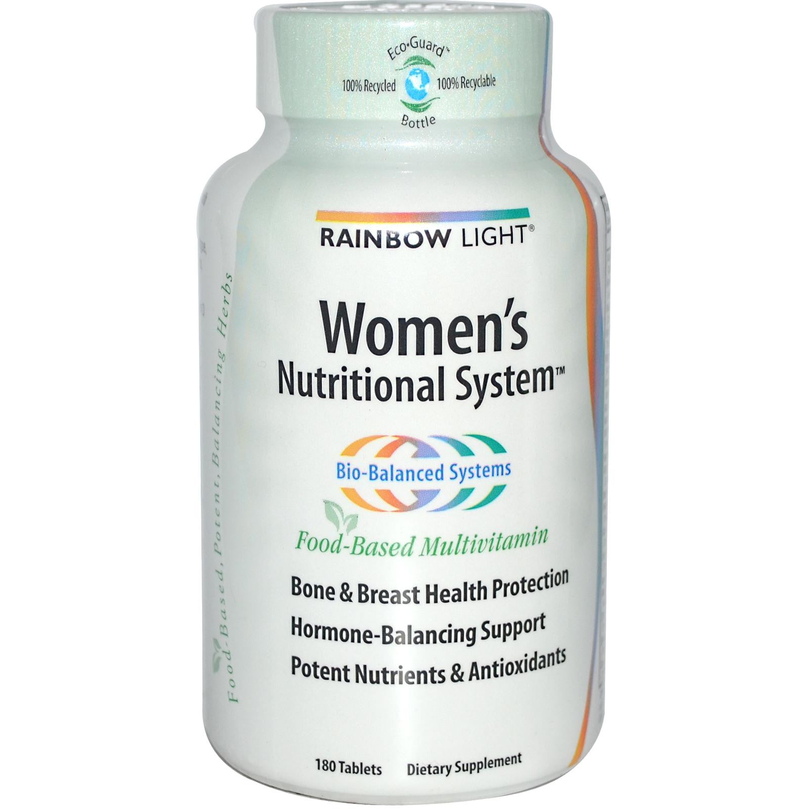 Rainbow Light Women's Nutritional System Food Based Multivitamin 180 Tablets