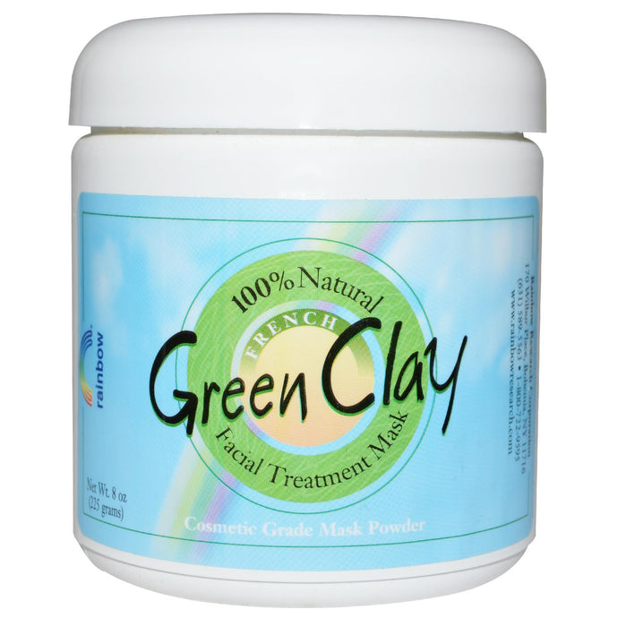 Rainbow Research Green Clay Facial Treatment Mask 225g