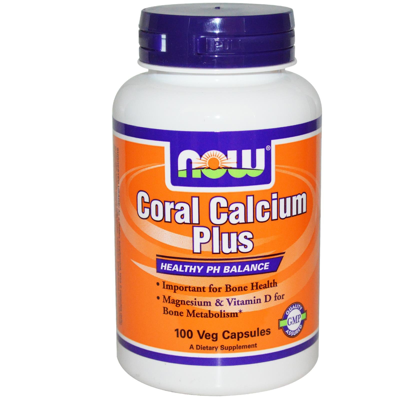 Now Foods Coral Calcium Plus 100 Veggie Capsules