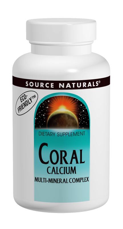 Source Naturals Coral Calcium Multi Mineral Complex 120 Tablets