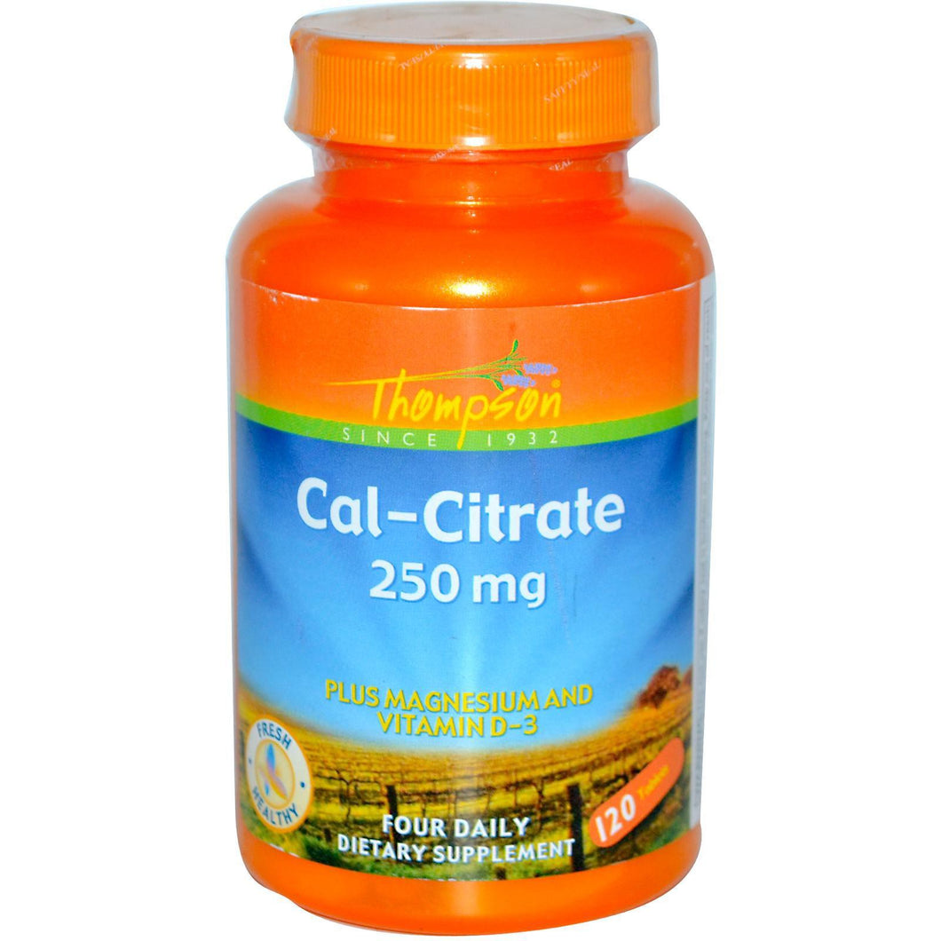 Thompson Cal-Citrate 250mg 120 Tablets