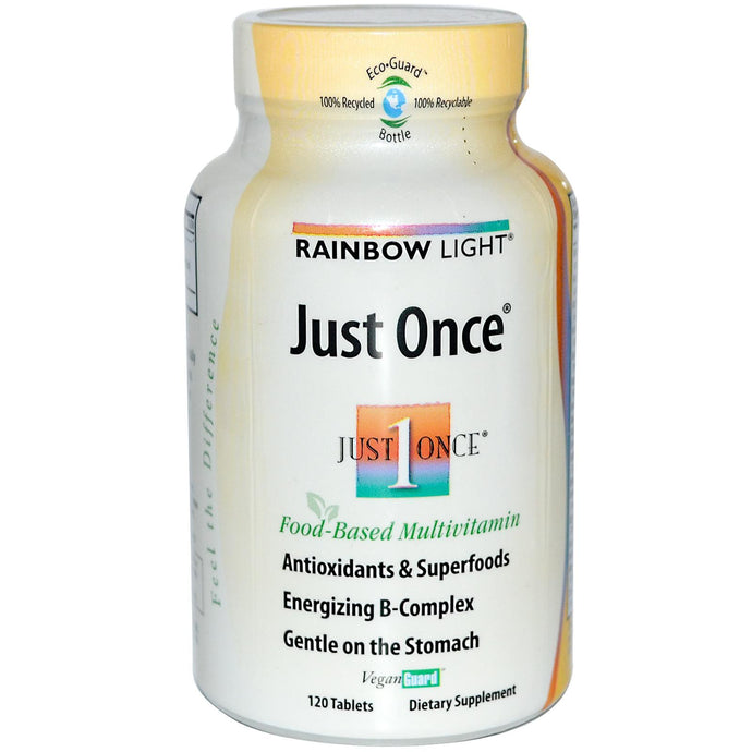 Rainbow Light Just Once Food-Based Multivitamin 120 Tablets