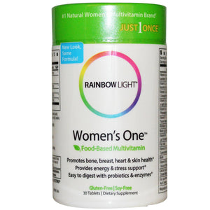 Rainbow Light Just Once Women's One Food-Based Multi-vitamin 90 Tablets
