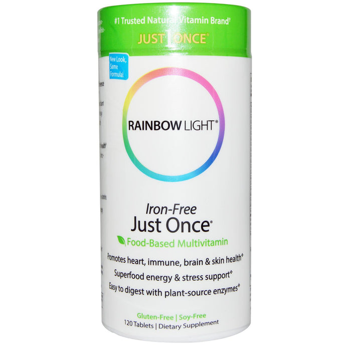 Rainbow Light Just Once Food Based Multivitamin 120 Tablets