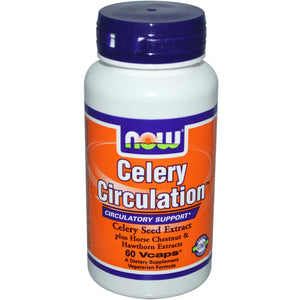 Now Foods, Celery Circulation, 60 Vcaps ... VOLUME DISCOUNT