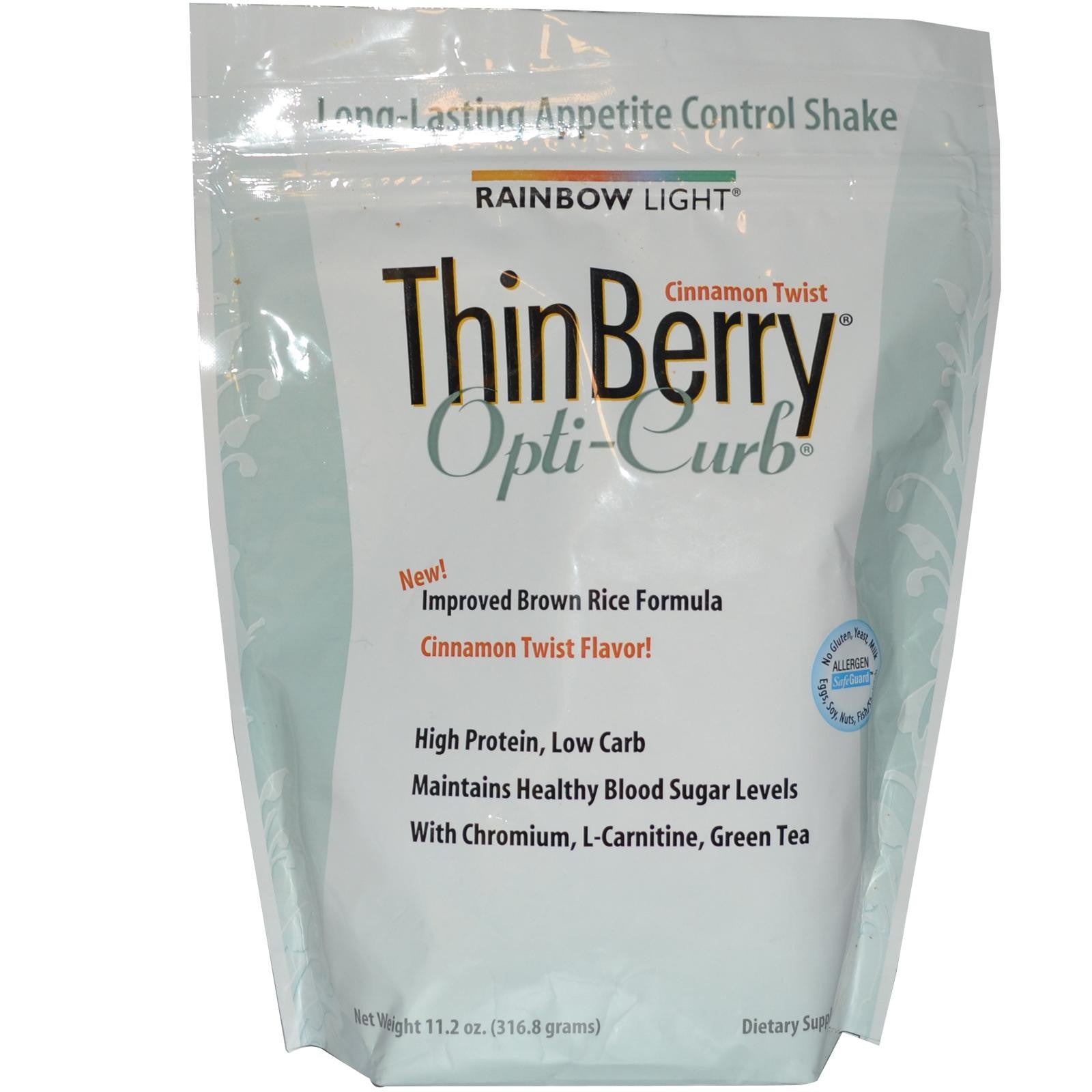 Rainbow Light ThinBerry Opticurb Cinnamon Twist 316.8g