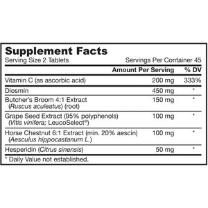 Jarrow Formulas, Venous Optimiser, 90 Tablets