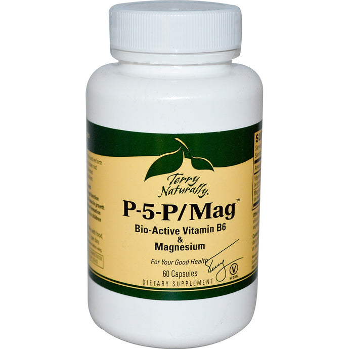 EuroPharma Terry Naturally P-5-P/Mag 120 Capsules