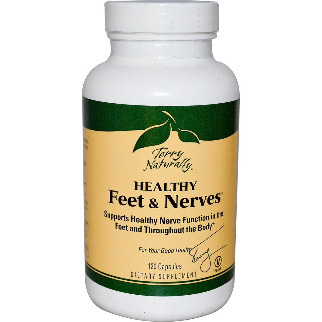 EuroPharma Terry Naturally Healthy Feet & Nerves 120 Capsules