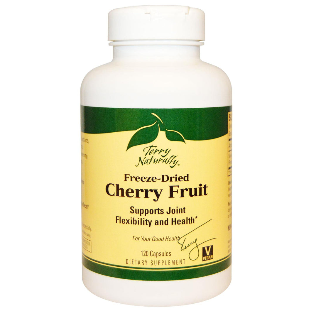 EuroPharma Terry Naturally Freeze-Dried Cherry Fruit 120 Capsules