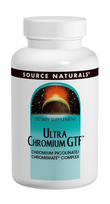 Source Naturals Ultra Chromium GTF 200mcg 240 Tablets