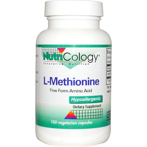 Nutricology L-Methionine 100 Veggie Capsules