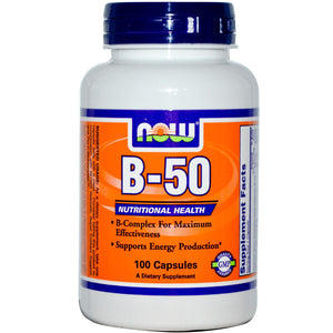Now Foods B-50 100 Capsules