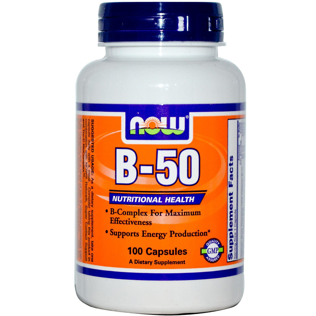 Now Foods B-50 100 Capsules