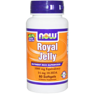 Now Foods Royal Jelly 1000mg 60 Capsules