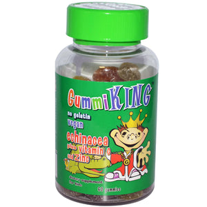 Gummi King Echinacea Plus Vitamin C & Zinc for Kids 60 Gummies