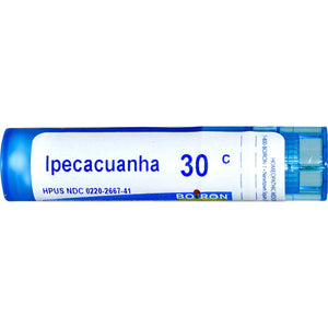 Boiron Single Remedies Ipecacuanha 30C Approx 80 Pellets