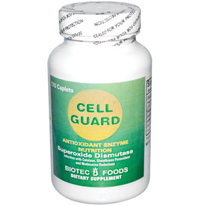 Biotec Foods, cell Guard, Antioxidant Enzyme Nutrition, 170 Caplets