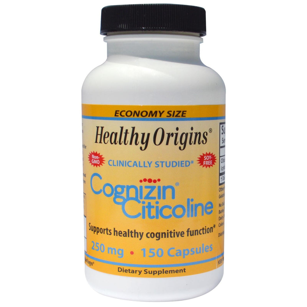 Healthy Origins, Cognizin Citicoline 250mg 150 Capsules
