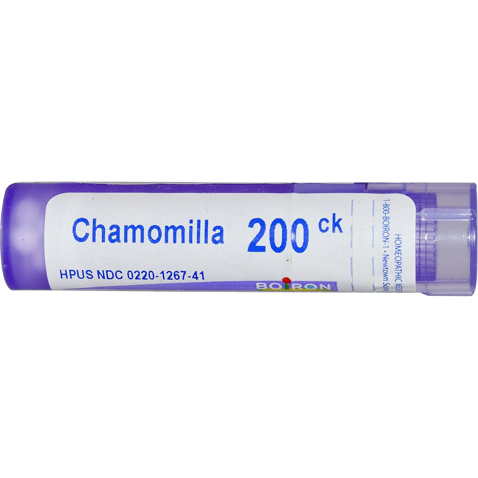 Boiron Single Remedies Chamomilla 200CK Approx 80 Pellets