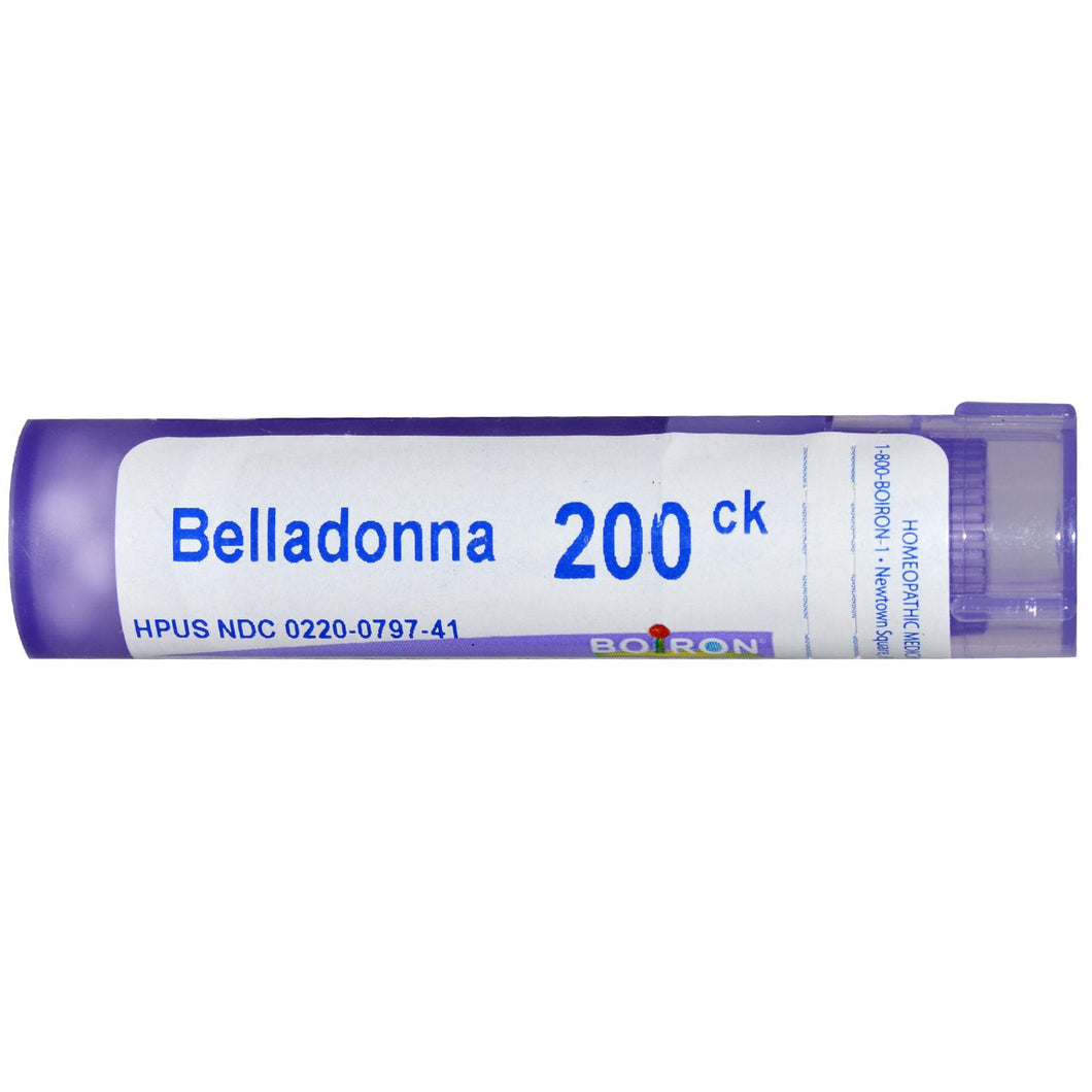 Boiron Single Remedies Belladonna 200CK Approx 80 Pellets