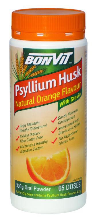 Bonvit Psyllium Husk with Stevia 300g