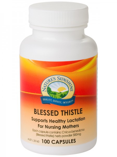 Nature's Sunshine Blessed Thistle 300mg 100 Capsules