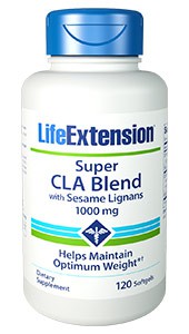 Life Extension Super CLA Blend with Sesame Lignans 100mg 120 Softgels